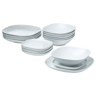 Vajilla Ikea Vardera Porcelana Blanca