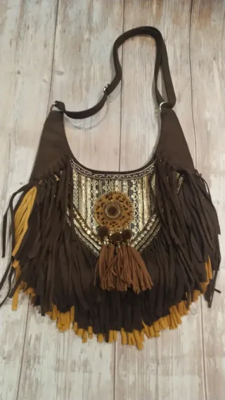 Bolso boho hecho a mano