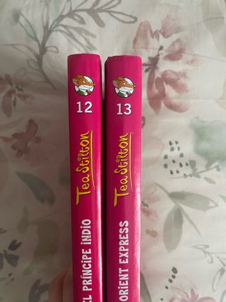 Pack dos libros tea stilton, libros 12 y 13