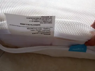 Colchón Cuna Látex Natural 117x57