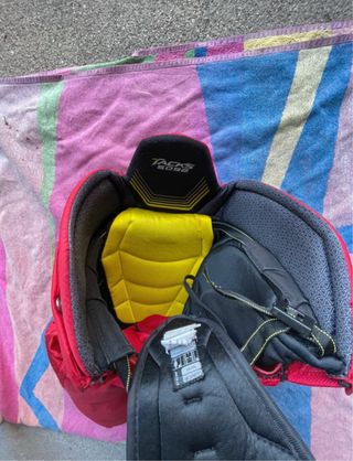 Pantaloni da hockey CCM rossi