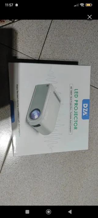 Mini Proyector LED DZA HD 1080P