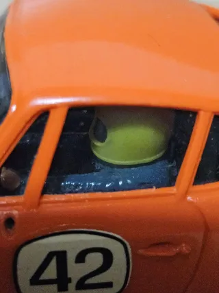 Scalextric Porsche Naranja 42 vintage