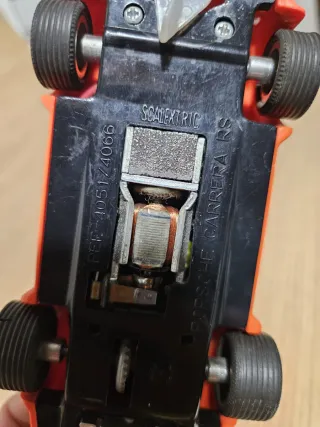 Scalextric Porsche Naranja 42 vintage