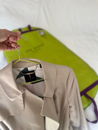 Gabardina Ted Baker Beige Talla M