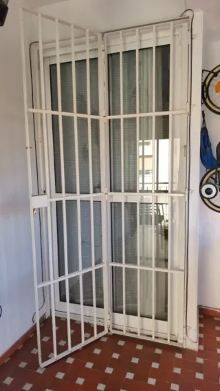 Reja seguridad hierro macizo