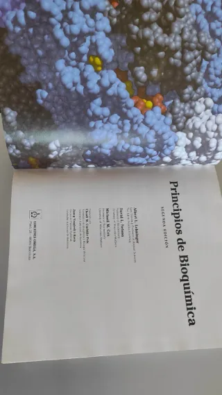 Principios de Bioquimica - 2da Edicion