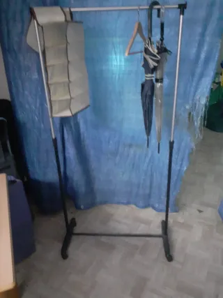 Burro ropero organizador. Con ruedas.