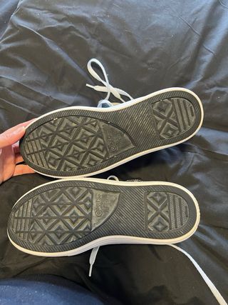 Converse Plataforma Negras chuck taylor.