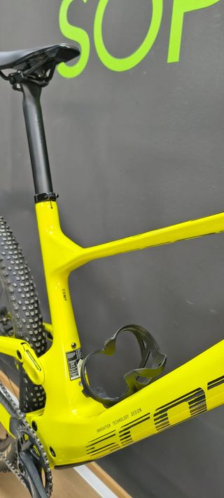 Bicicletta Scott Spark RC Comp L 2022 Gialla