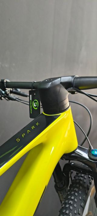 Bicicletta Scott Spark RC Comp L 2022 Gialla