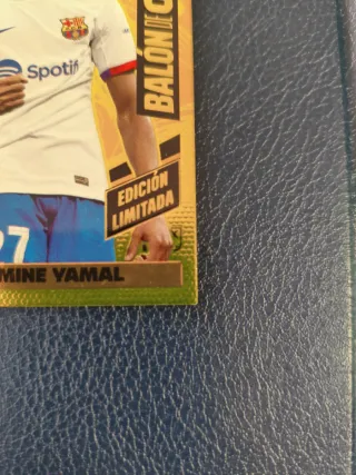 Cromo Lamine Yamal Balón de Oro Adrenalyn 23/24