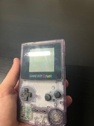 Game Boy Color Morado + Juego