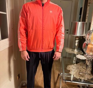 Chaqueta Adidas con Rayas Blancas