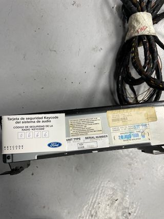 Radio Ford cougar y manuales