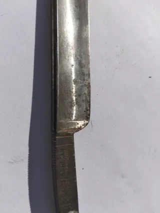 Hoja navaja afeitarcascada