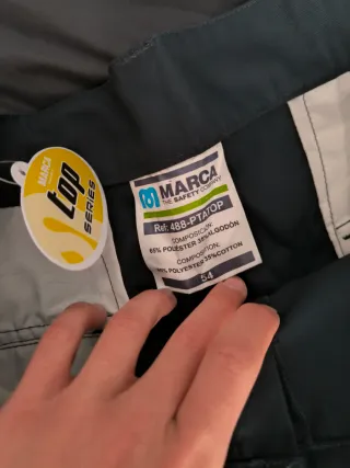 Pantalones de trabajo Top Series (Azul/Gris)