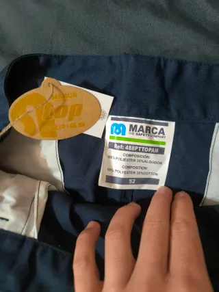 Pantalones de trabajo Top Series (Azul/Gris)