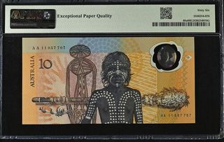Billete Australia 10 Dólares 1988 PMG-66 EPQ
