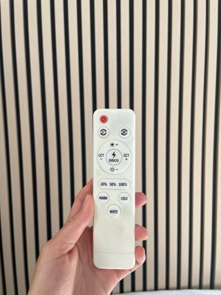 Aro de luz LED USB con mando