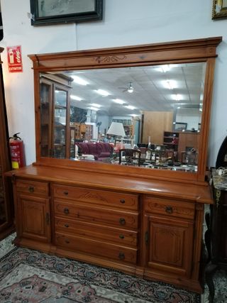 APARADOR PROVENZAL DE MADERA DE PINO CON