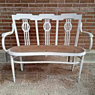 Banco y sillas Art Decó