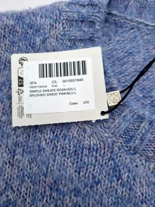 Jersey Loewe Lana Azul