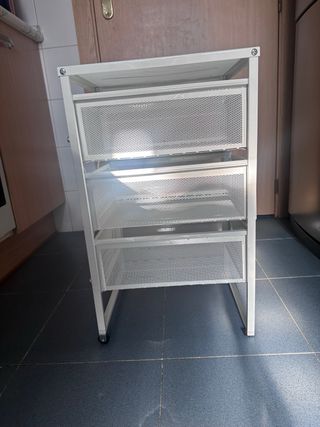 Cajonera IKEA LENNART blanca