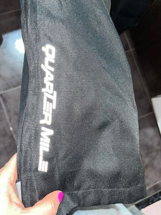 Pantalón de cordura mujer negro