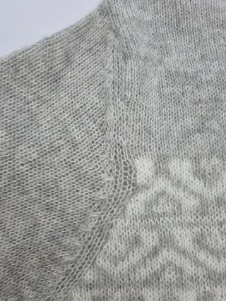 Jersey NN.07 Hombre Gris y Blanco