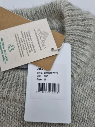 Jersey NN.07 Hombre Gris y Blanco