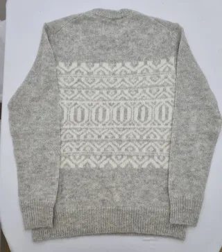 Jersey NN.07 Hombre Gris y Blanco