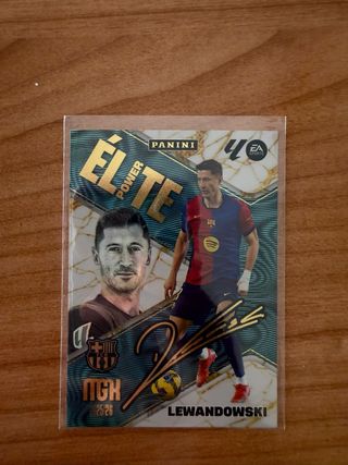 Carta Panini lewandowski power elite 25/26