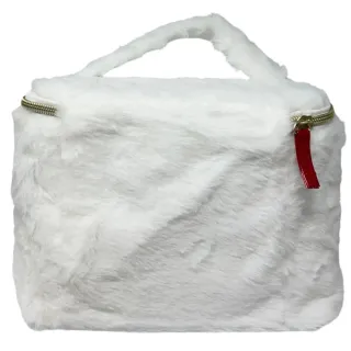 Beauty Case Hello Kitty Bianco Peluche