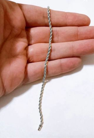 Bracciale Funetta Oro Bianco 18kt 750