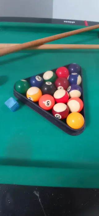 Billar Infantil Chico Completo, medidas 110x73x63