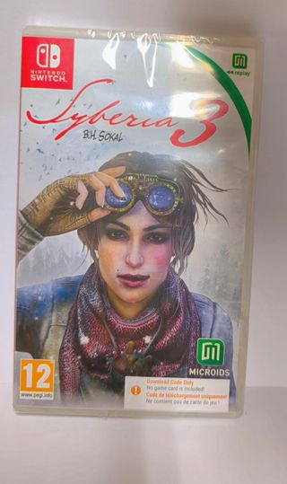 Syberia 3 Nintendo Switch Código Descarga