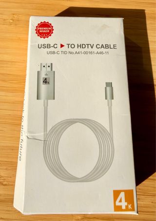 Cable USB-C a HDTV 4K