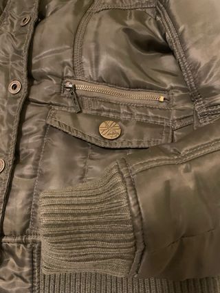 Anorak verde militar talla M