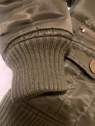 Anorak verde militar talla M