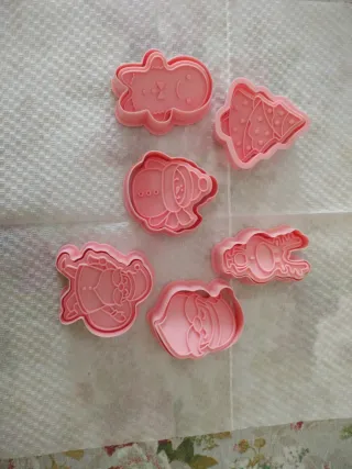 Set 6 Formine Biscotti Rosa