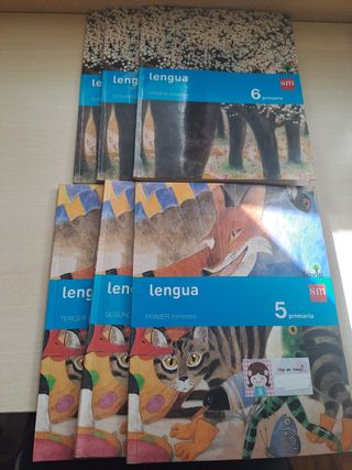 Libros de la escuela, primero, eso, bach