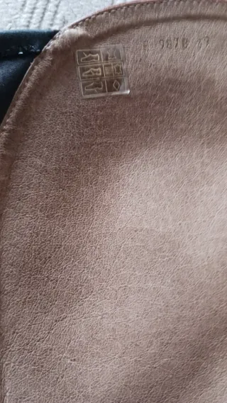 Botas altas Wonders negras talla 30