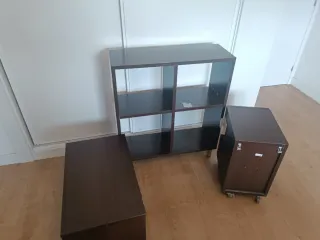 Muebles de cuarto oscuros