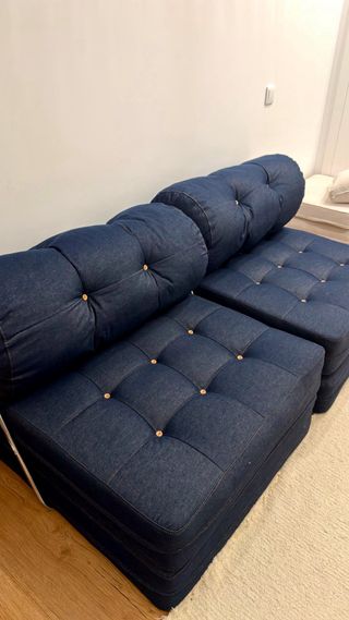 2 Poltronas-cama IKEA VÄRKUMLA Azul