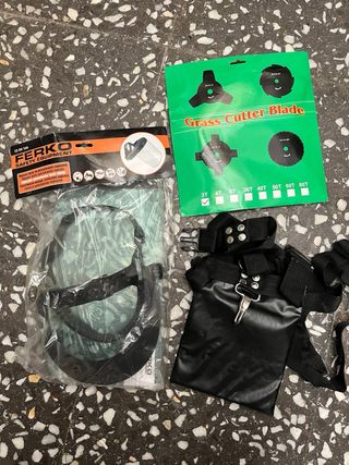 Cortasetos VIKING + kit completo jardinería y desb