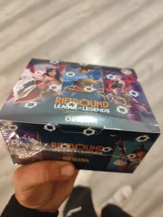 League of Legends Riftbound Origins Caja