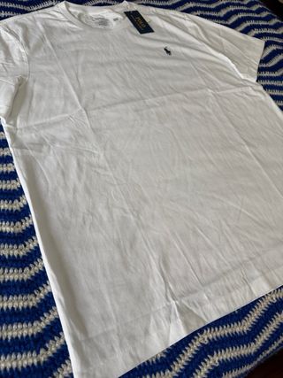 Camiseta Polo Ralph Lauren Blanca Talla M