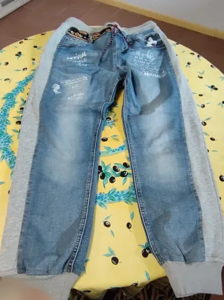 Pantalón Desigual M. Mouse Mujer