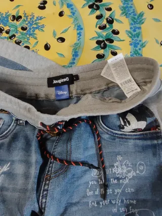 Pantalón Desigual M. Mouse Mujer